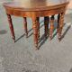 Louis Philippe period 10-foot walnut console table
