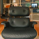 The Eames Lounge Chair, designed by Charles and Ray Eames, 1980s.