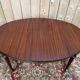 Oval dining table in Louis XVI style