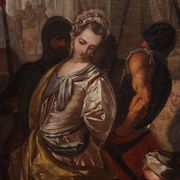 Great 16th-century Venetian painting, Christ and the Adulteress