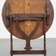 Antique early 19th century folding wine table