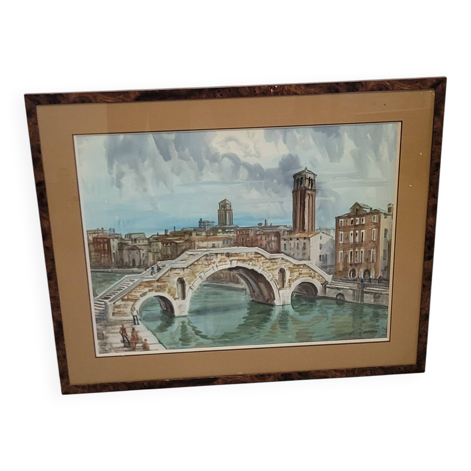 Aquarelle par Decaris