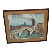 Aquarelle par Decaris