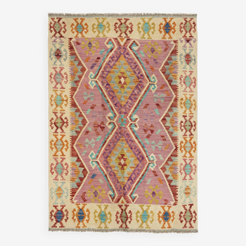 Kilim afghan pachtoune 143 x 109 cm