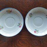 Two Salins earthenware lunch cups
