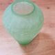 Vase en verre  craquelé