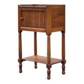 Bedside table, curtain bedside table, marble bedside table
