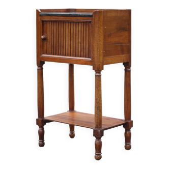 Bedside table, curtain bedside table, marble bedside table