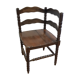 Fireplace corner armchair