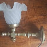 Bronze wall lamp