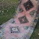 Vintage Turkish hallway rug 135x330 cm