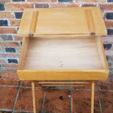 Foldable children's desk desk from the 1950s