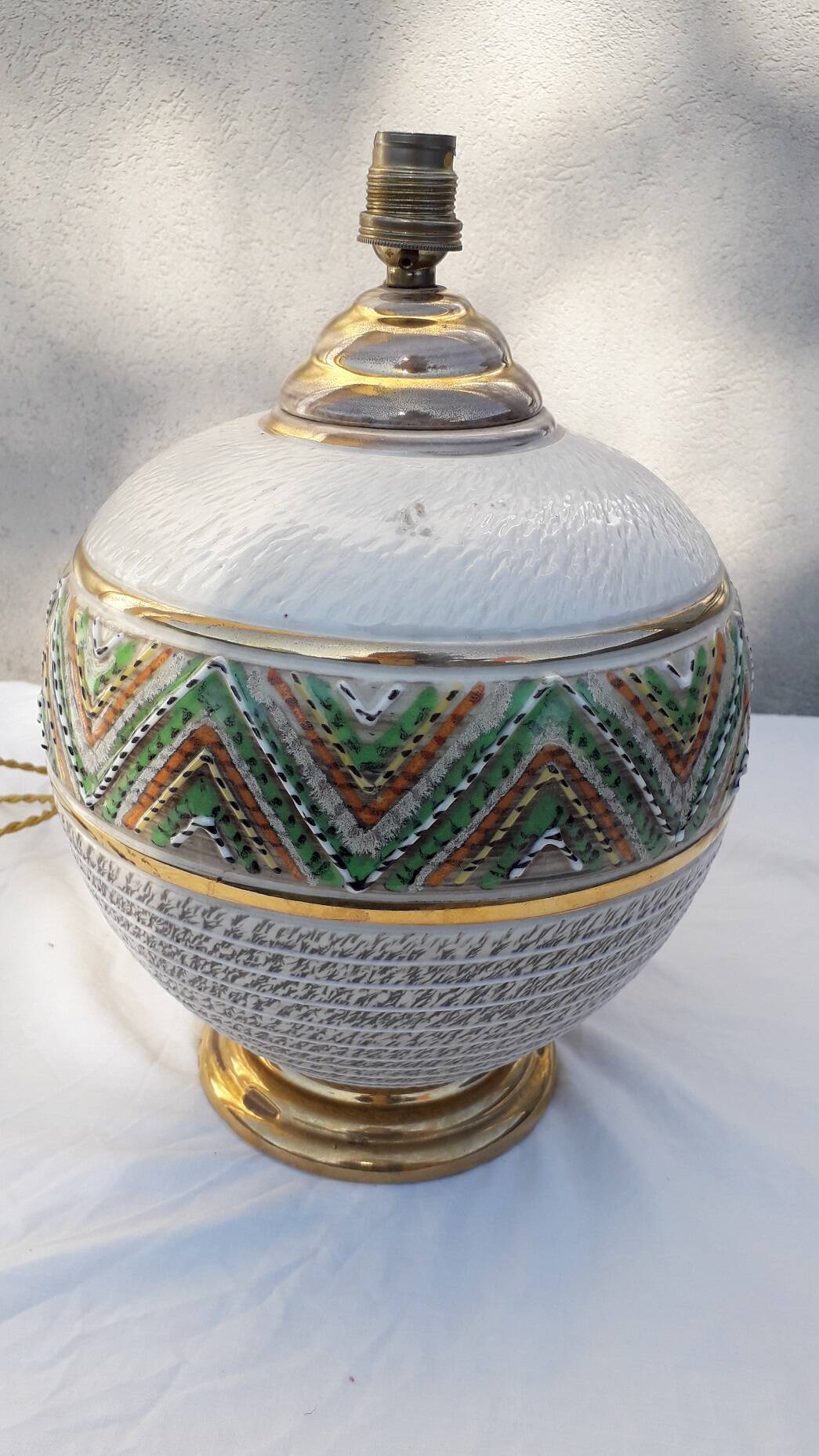 Brisdoux stoneware lamp base