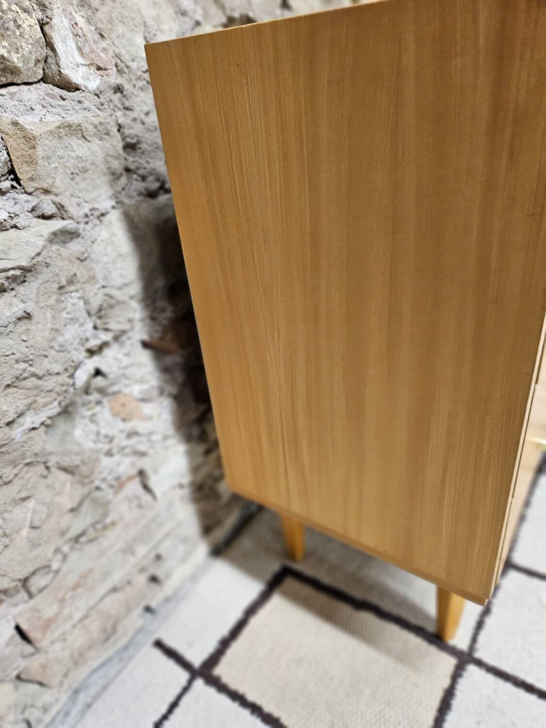 Vintage sideboard 1970 spindle legs