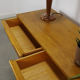 Vintage dark wood sideboard with drawers