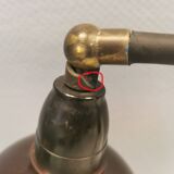 Lampe de table en bakélite et fonte, années 1950