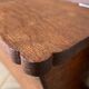 Sewing box vintage solid oak worker