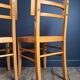 Paire de chaises design Pierre Cruège, meubles sièges anciens