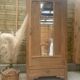 Armoire parisienne vitrée art déco