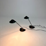 Lampes Priola par le designer Ad van Berlo pour Indoor Amsterdam, années 1980