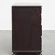 Antique 18th-Century English Oak Chest of Drawers / Commode with 5 Drawers