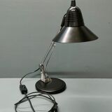 Vintage articulated black architect lamp Luminor ~ 70s ~ France