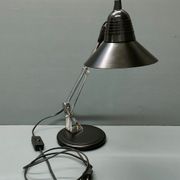 Vintage articulated black architect lamp Luminor ~ 70s ~ France