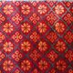 Ancient Khotan carpet, hand-knotted, floral pattern, Turkestan, 1960s.