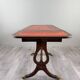 Table à jeux, bureau de style Empire en acajou, XIXe Siècle