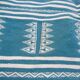 Carpet blue berber kilim made by hand 200x115cm