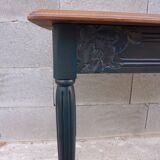 Small desk or side table with 30s Art Deco drawer