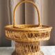 Panier bar vintage en rotin
