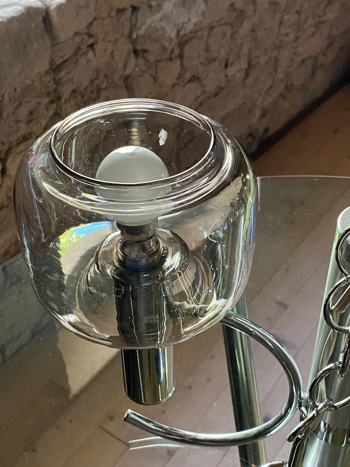 Space age pendant light