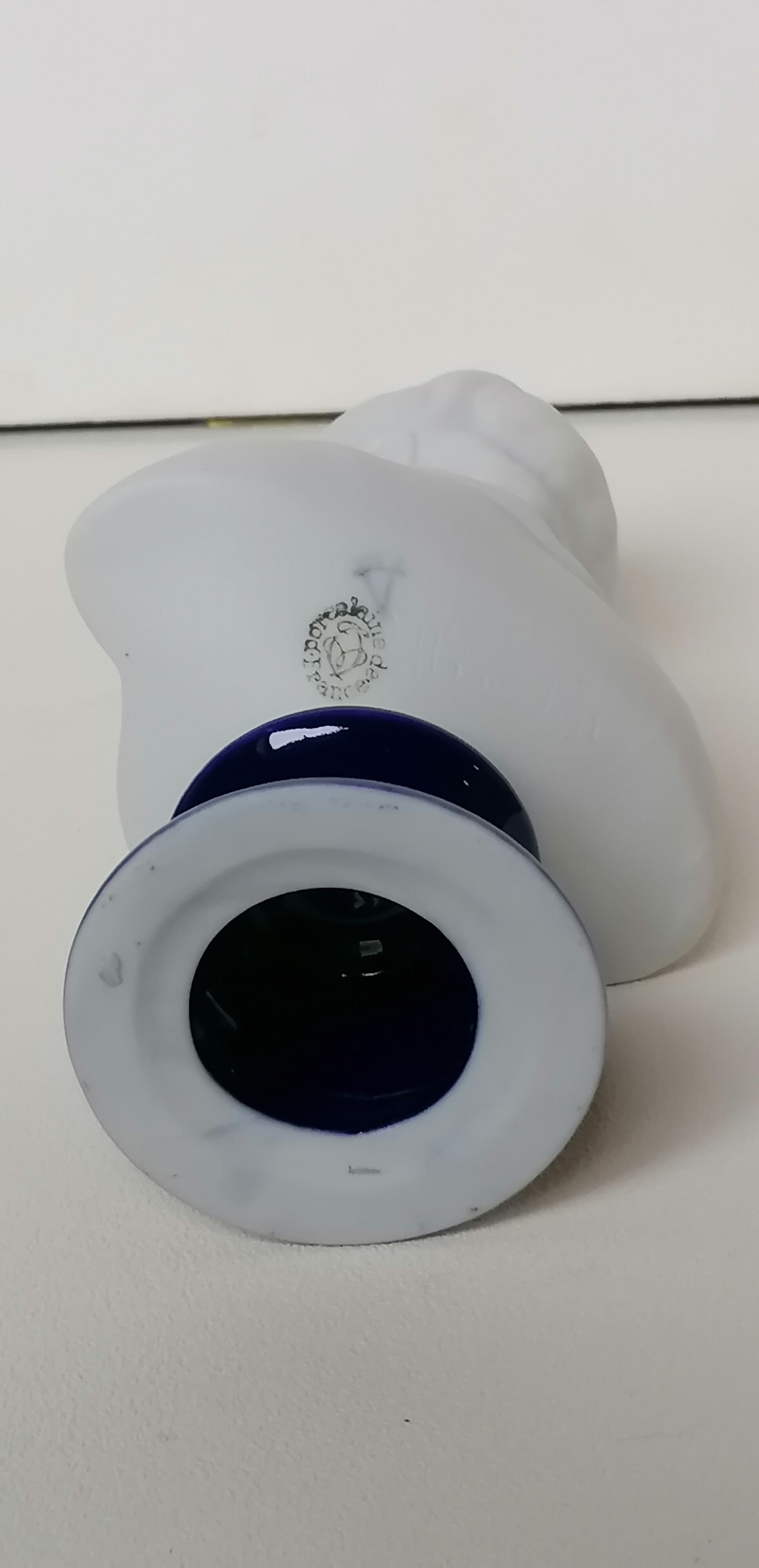 Bust biscuit child Houdon porcelain