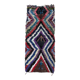 Colorful Boucherouite Moroccan rug - 107 x 244 cm