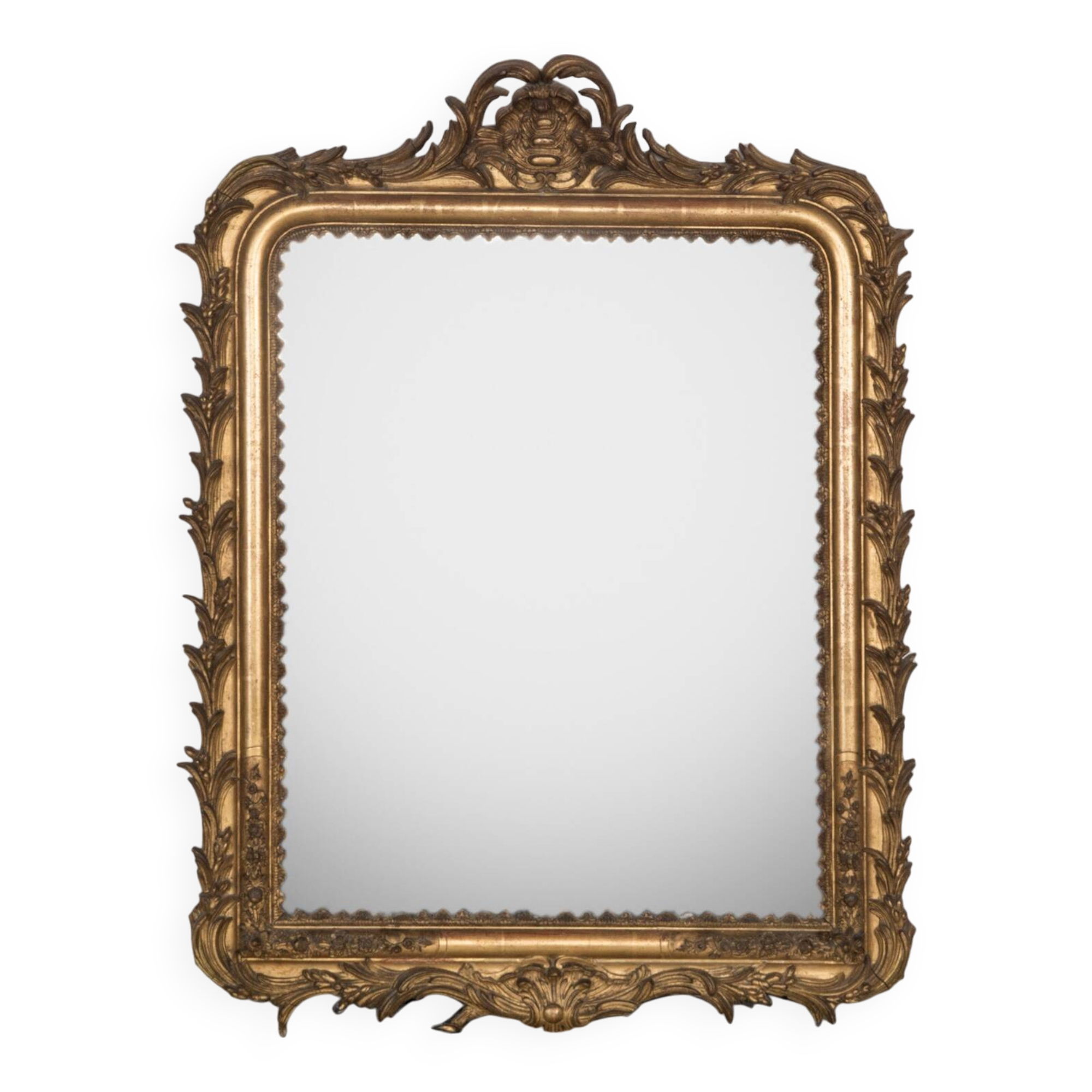 Ornate Louis XV Style Provencal Mirror