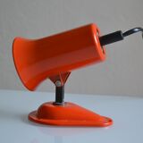 Lampe spot vintage 1960 1970 Lita orange