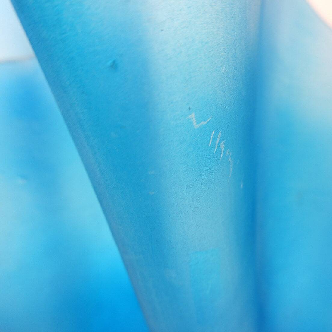 Vintage Large Glass "handkerchief" Planter