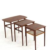 Set of nesting tables 'Sunds' mid century modern