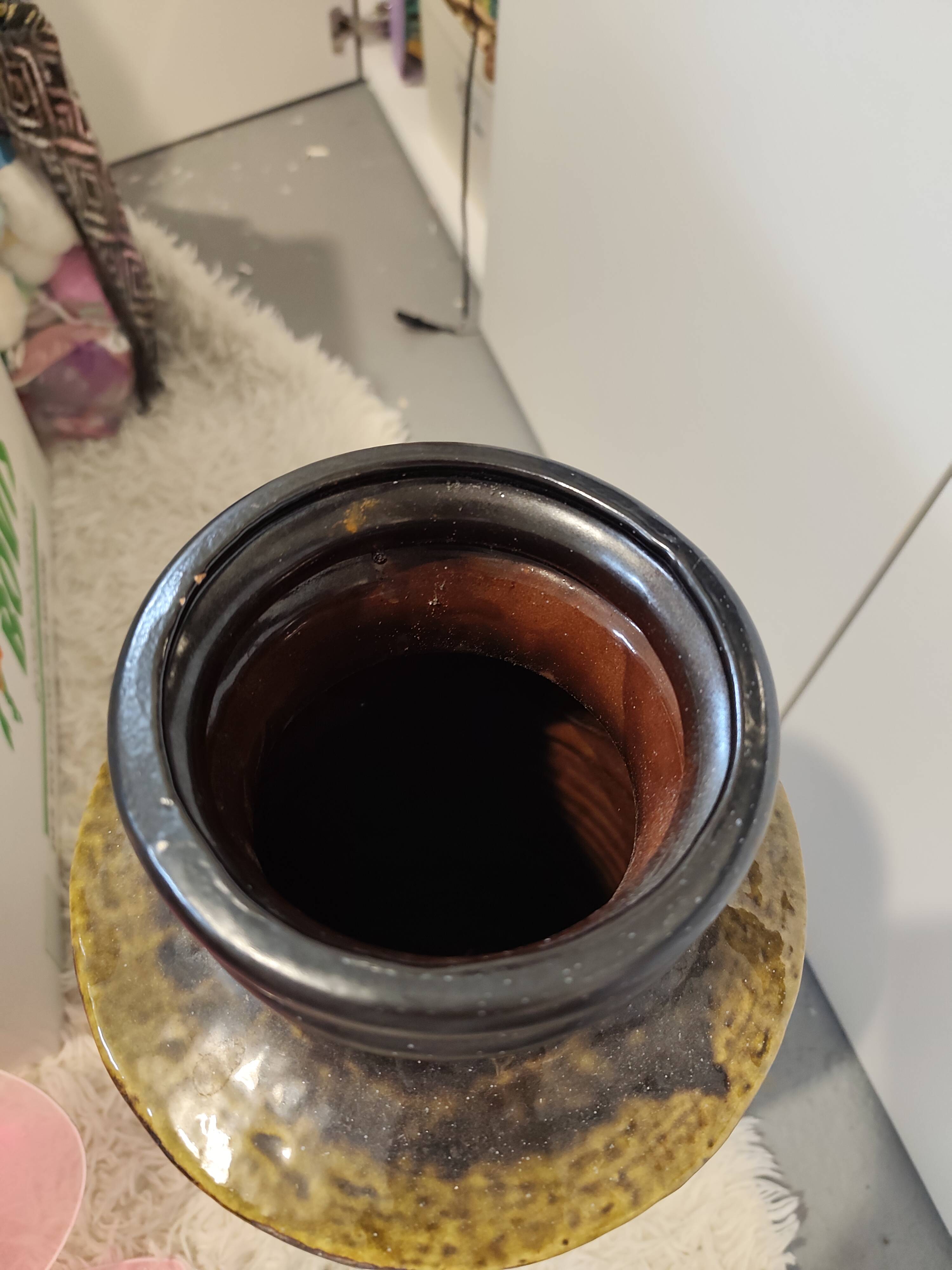 Large vintage vase Bay Keramik W. Germany, model 379-50, 60s/70s, Fat