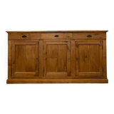 Raw wood commercial sideboard