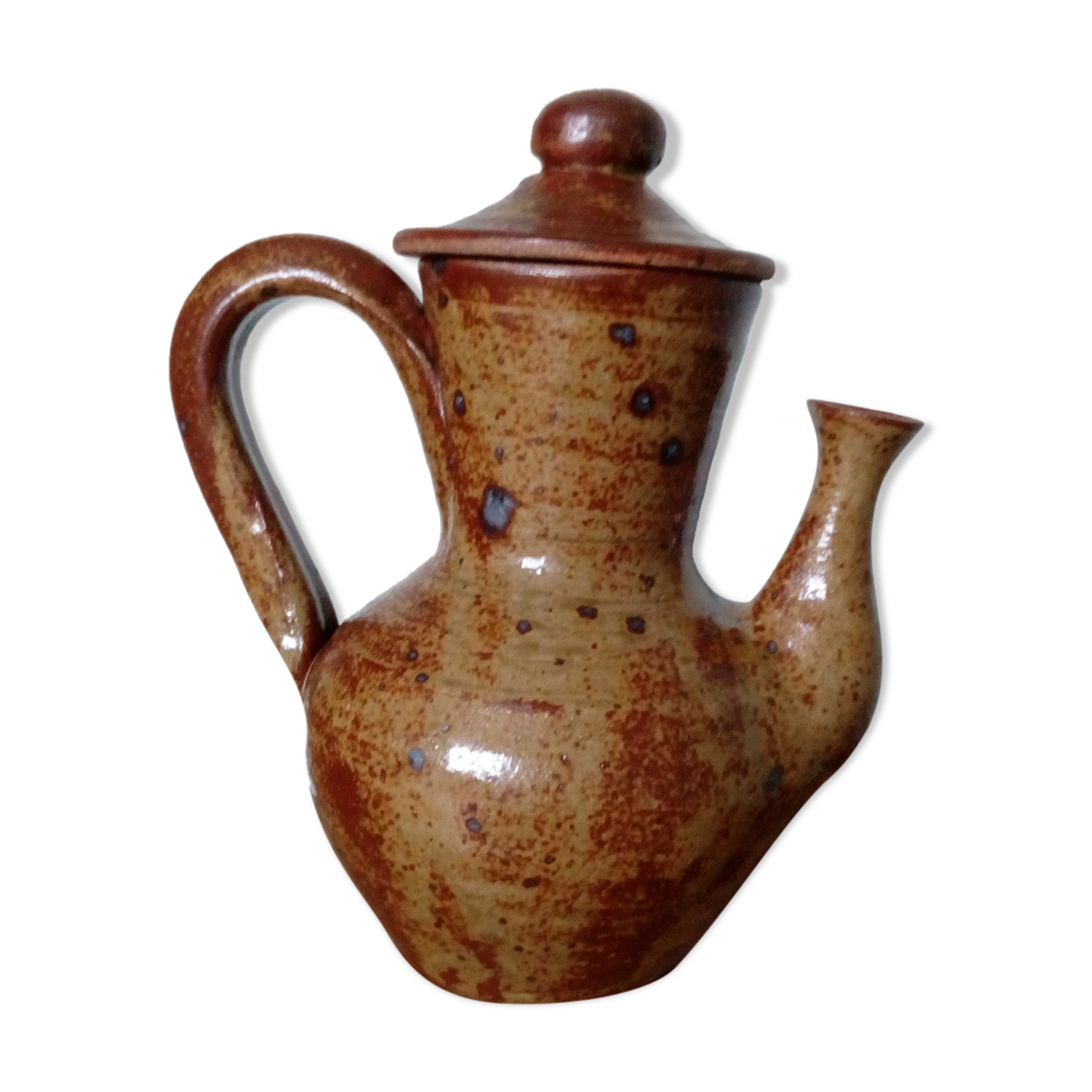 Teapot in pyrity sandstone