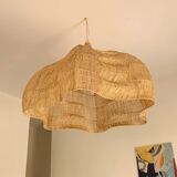 EGA raffia chandelier