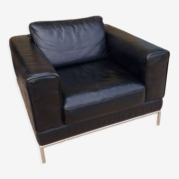 Fauteuil en cuir