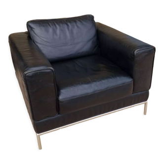 Leather armchair