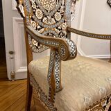 Oriental salon in marquetry