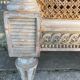 Bed Louis XVI patinated wood and cannage 140/190