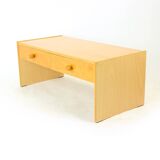 Vintage Vanity Table With Drawers By Up Zavody, Czechoslovakia 1980s