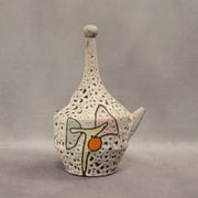 Fat lava jug abstract decoration Marius Bessone Vallauris - Mid-century 60