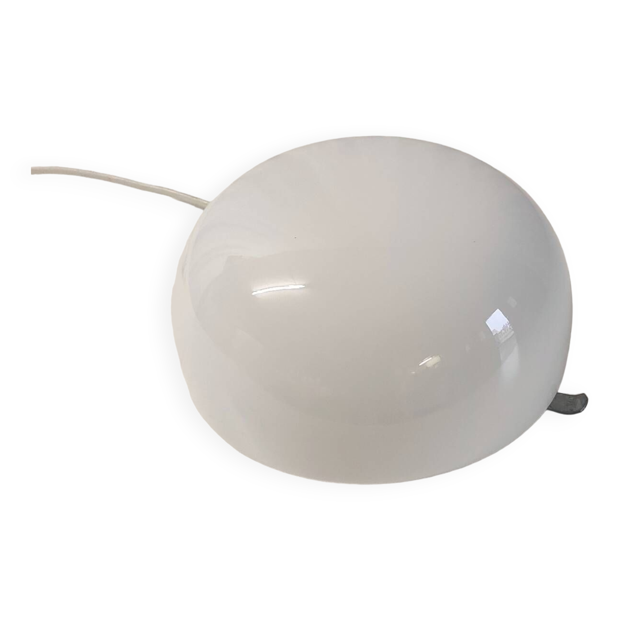Opaline globe ceiling or wall light 20 cm - 50s/60s